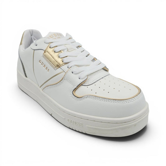 GUESS FM8ANCLEM12-WHITE Sneaker Uomo pelle bianco