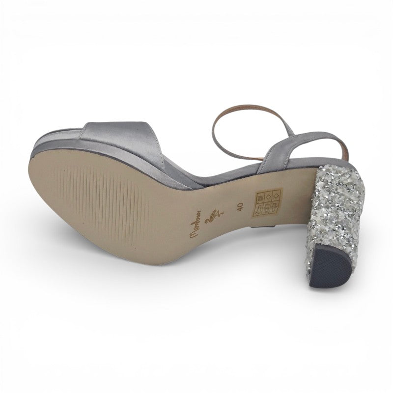 MENBUR R0279 0071 Sandali Donna raso grigio