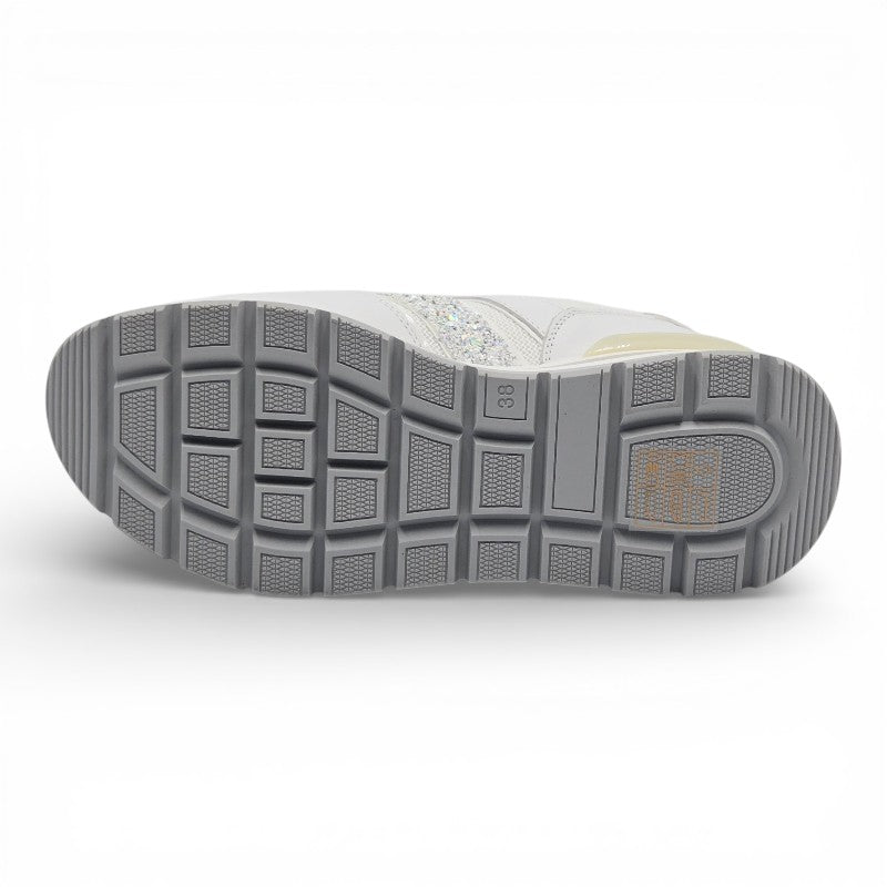 KEYS K-10571 Sneaker Donna pelle bianco