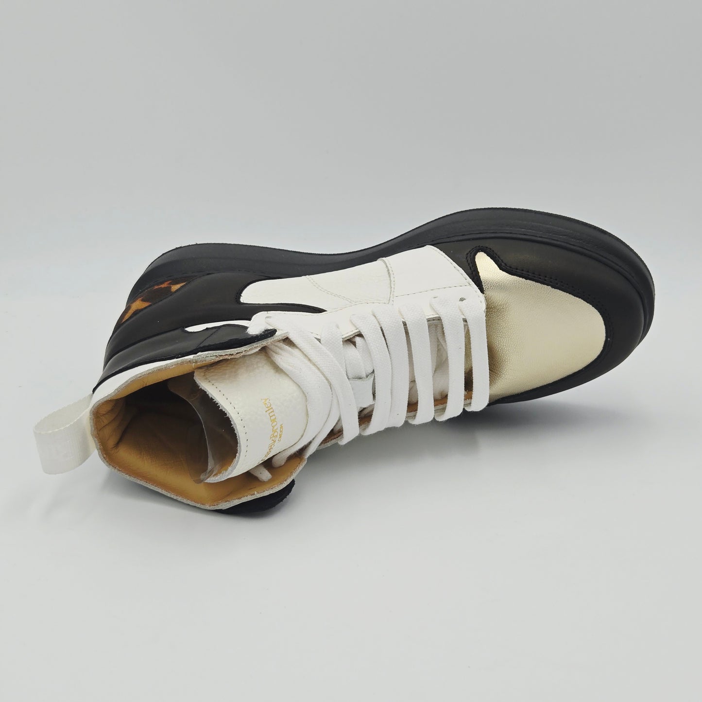 RUSSELL & BROMLEY Sneaker Donna pelle bianco