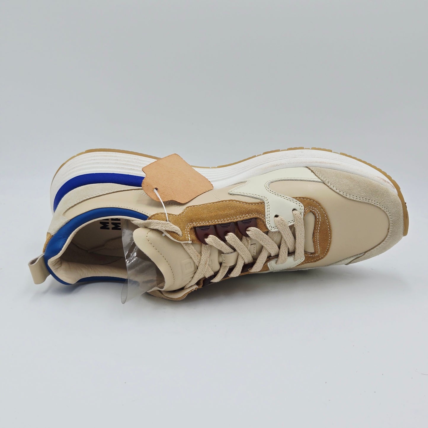 MOMA 4AS401-CRP Sneaker Uomo pelle beige