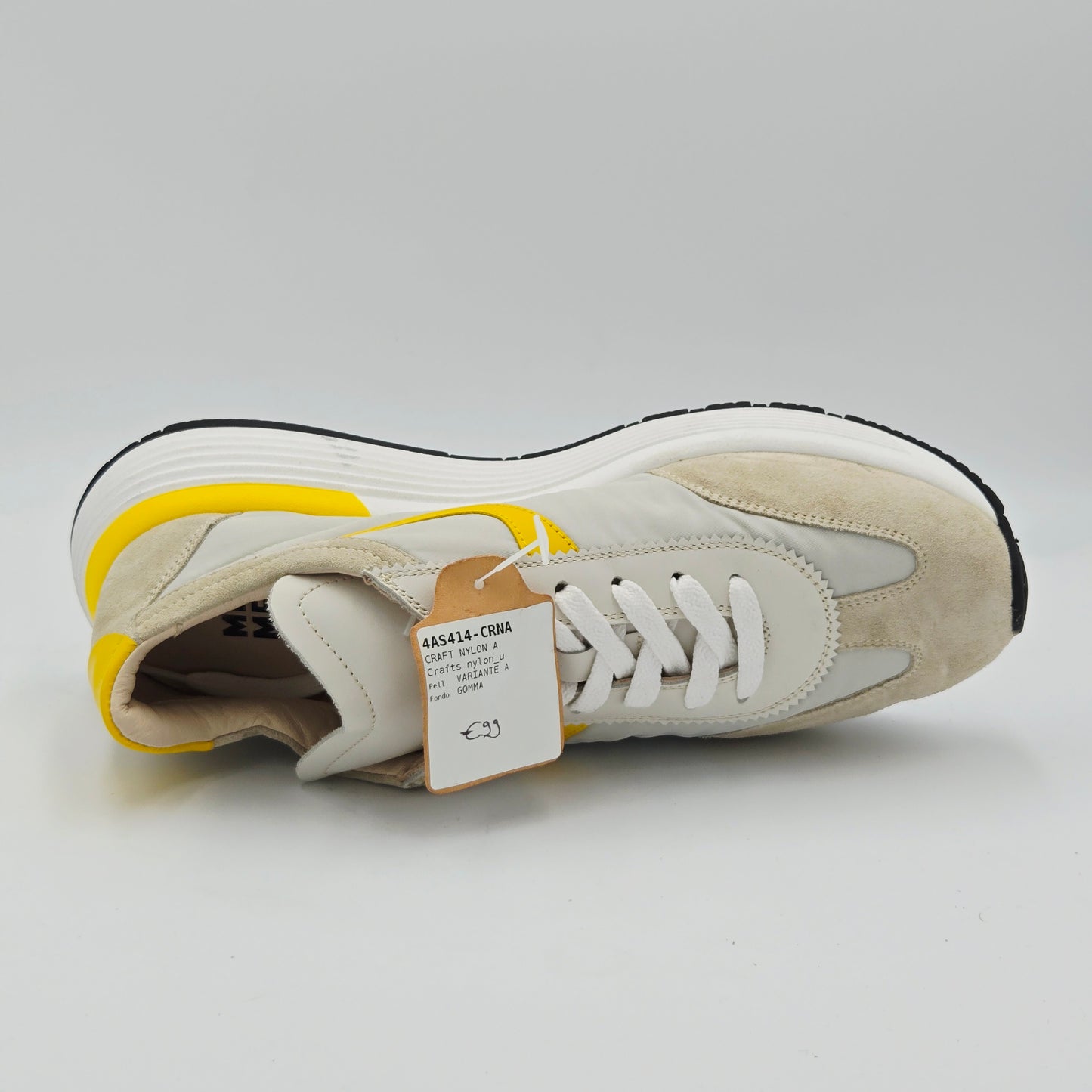 MOMA 4AS414-CRNA Sneaker Uomo tessuto grigio