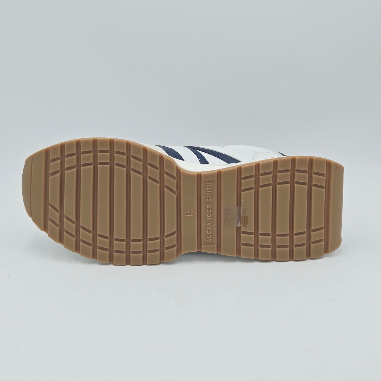 ALEXANDER SMITH Sneaker Uomo pelle sintetica bianco