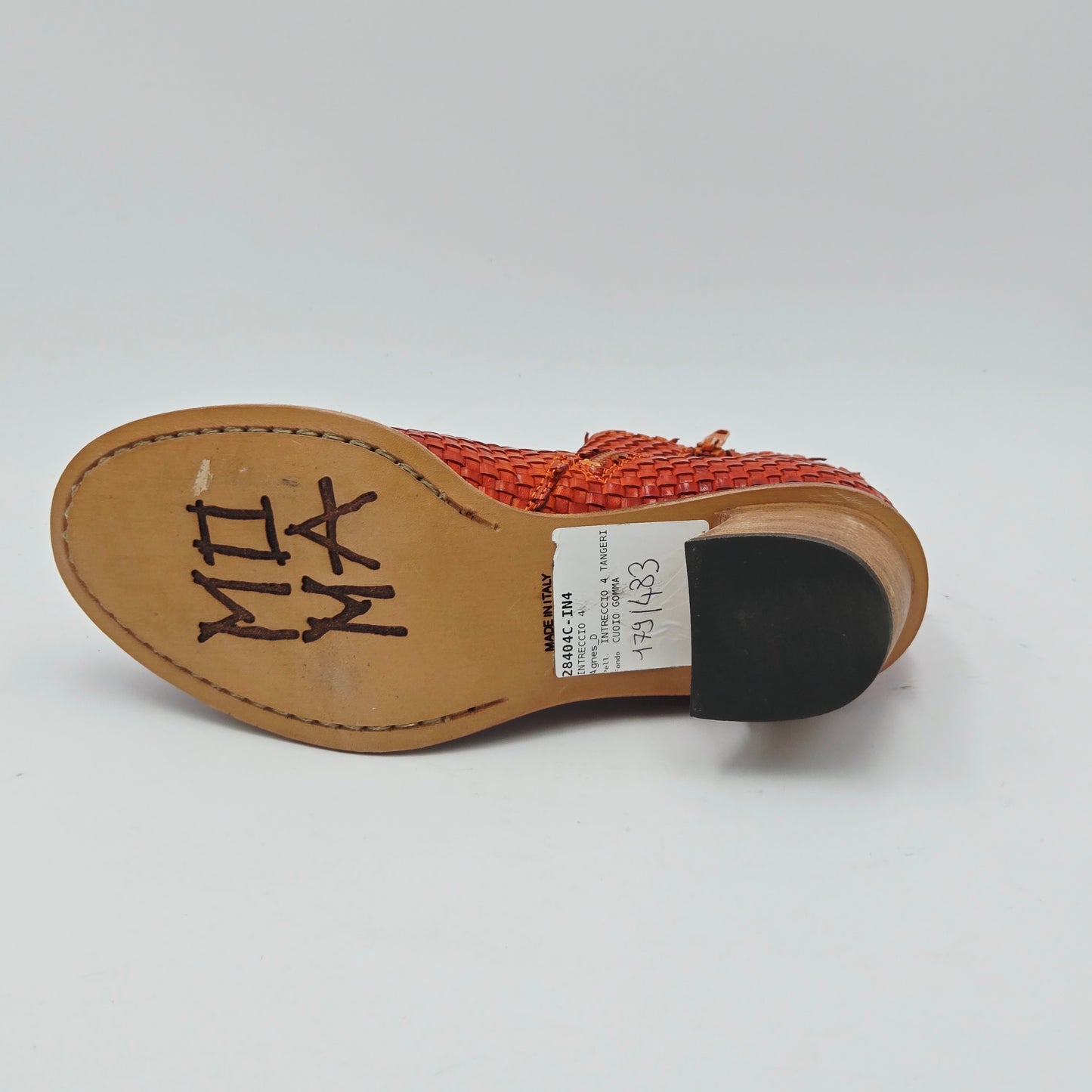 MOMA 28404C VINTAGE Stivaletti Donna pelle rosso