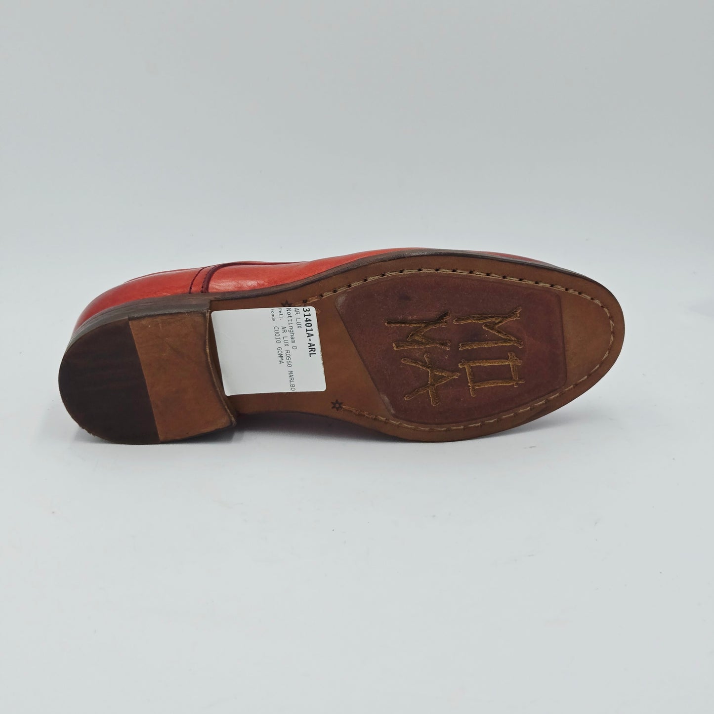 MOMA 31401A VINTAGE Scarpe Classiche Donna pelle rosso