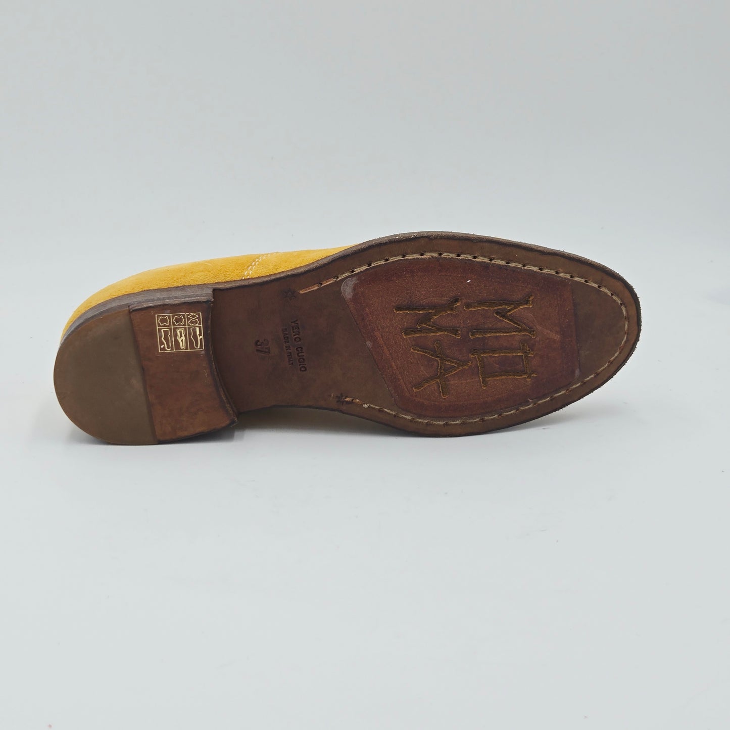 MOMA VINTAGE Scarpe Classiche Donna pelle scamosciata giallo