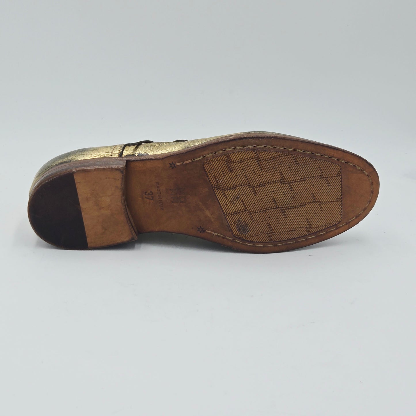 MOMA Scarpe Classiche Donna pelle oro