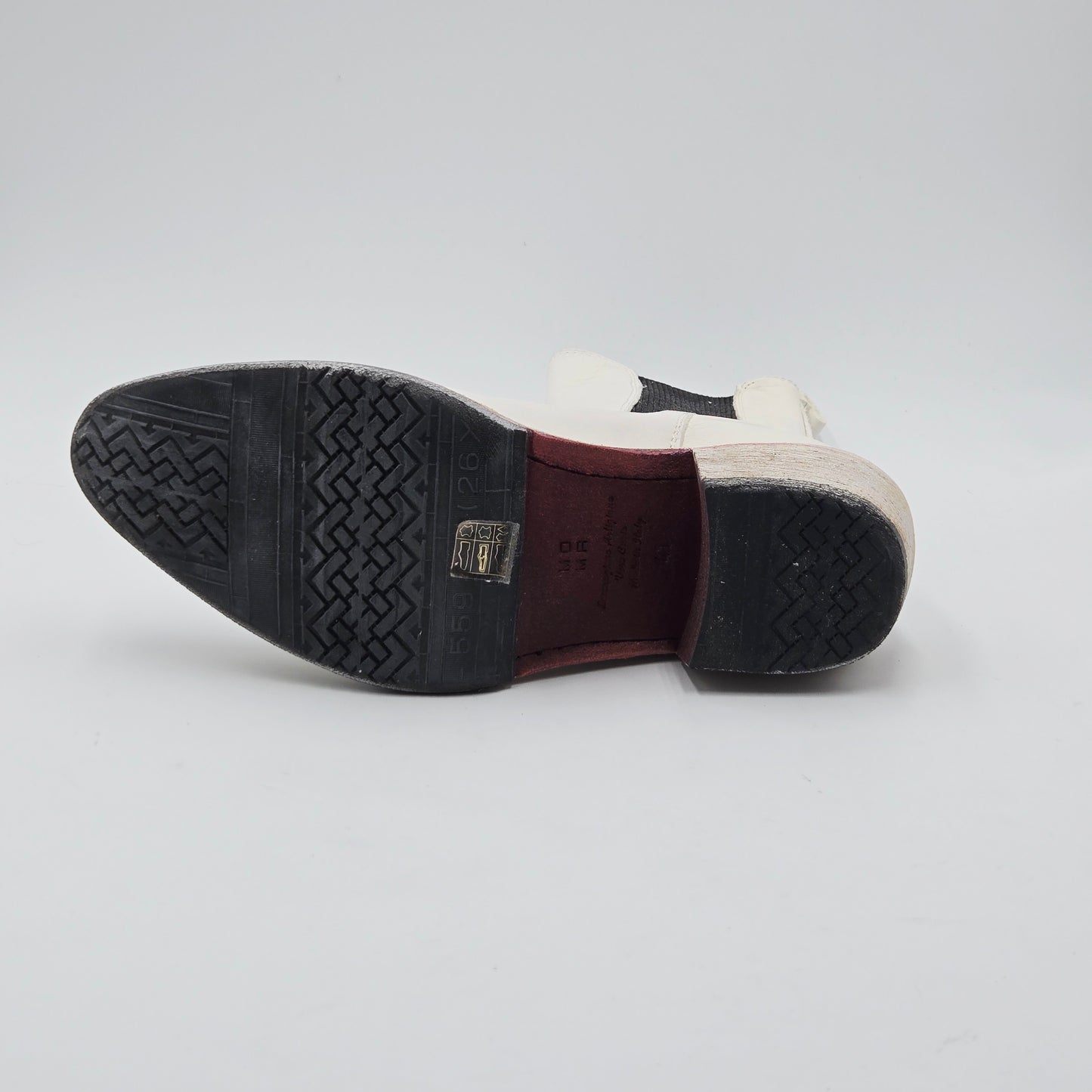 MOMA 1CW228-CAP Stivaletti Donna pelle bianco