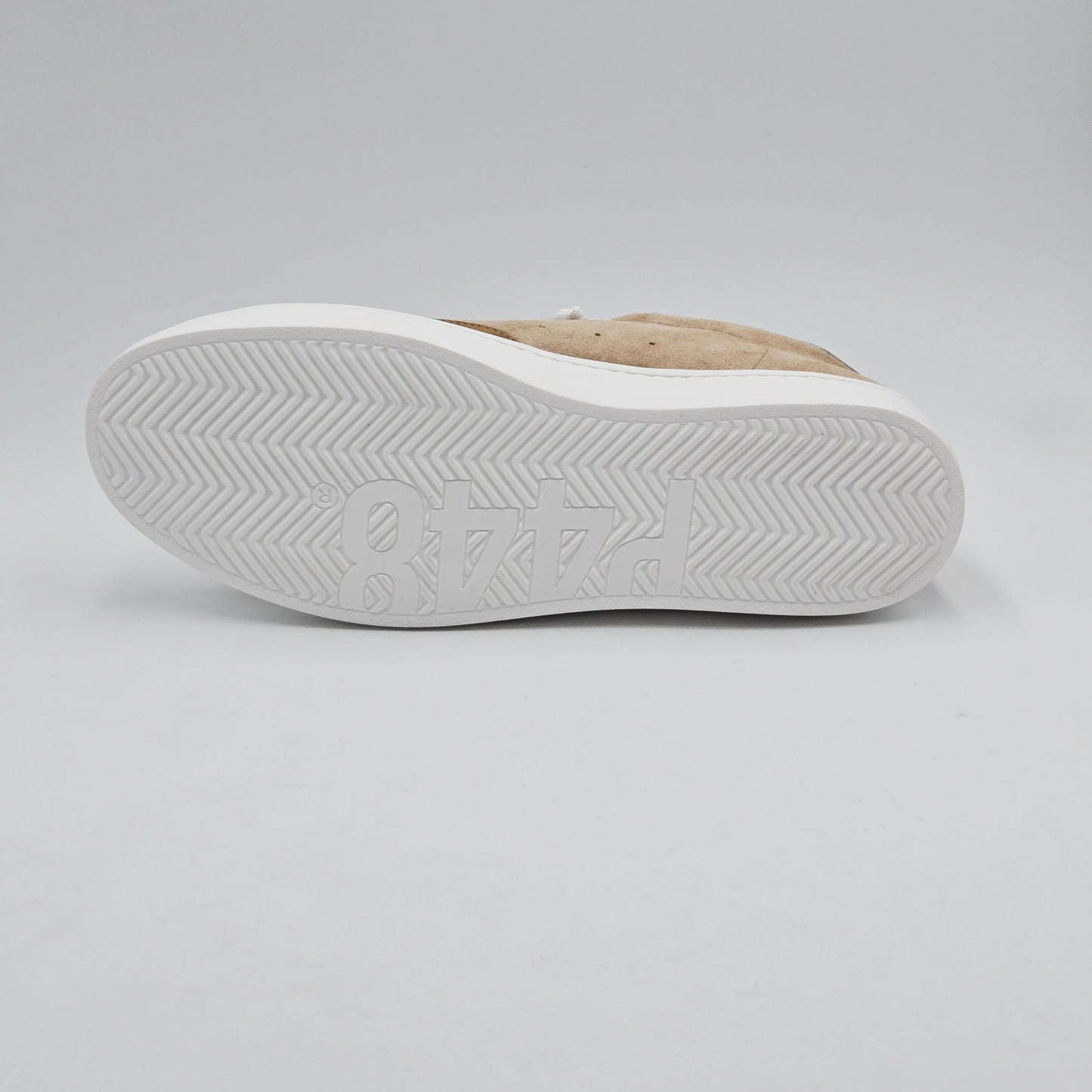 P448 Sneaker Uomo pelle scamosciata beige