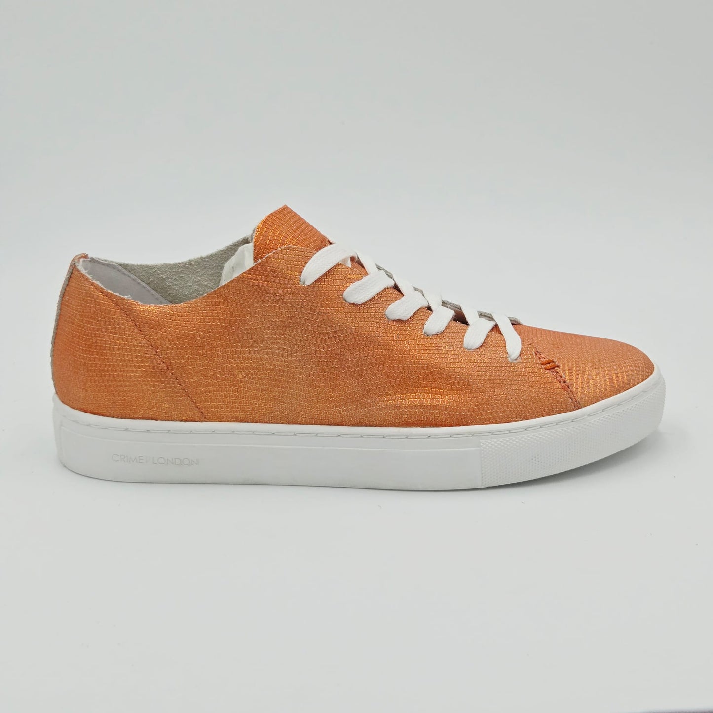 CRIME LONDON Sneaker Donna pelle arancione