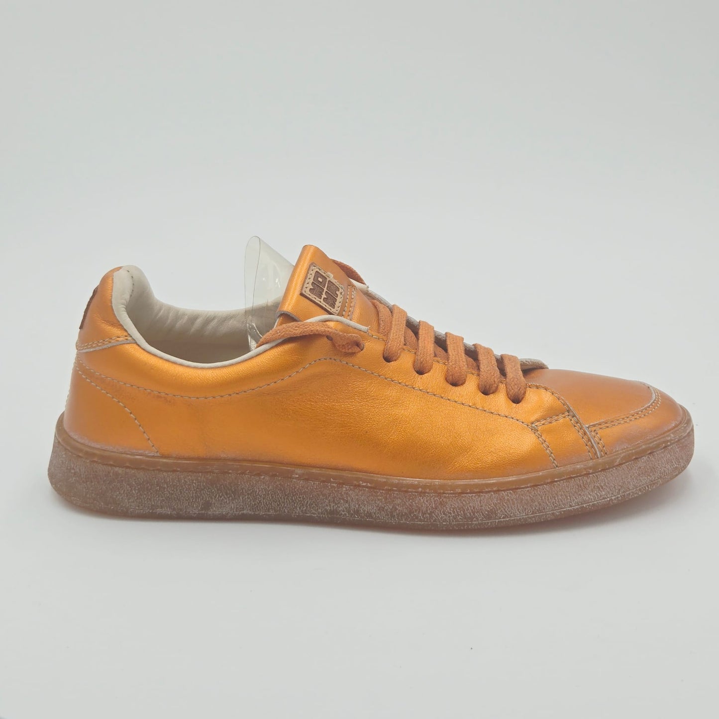 MOMA 49401A VINTAGE Sneaker Donna pelle arancione