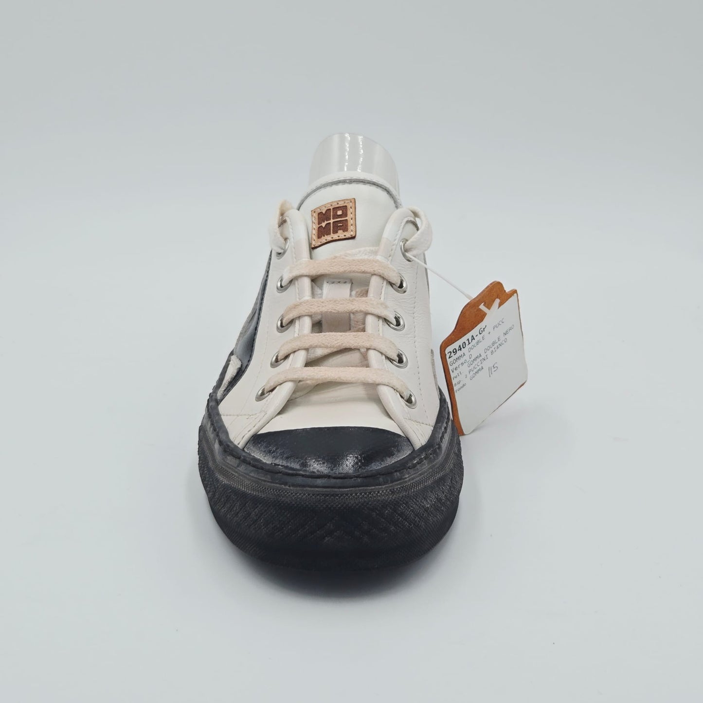 MOMA 29401A VINTAGE Sneaker Donna pelle bianco