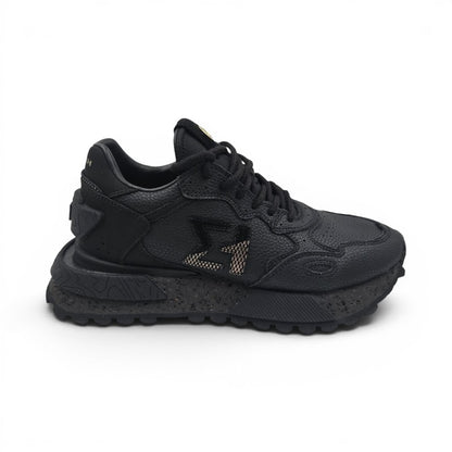 ELHANN.H NSJ358 XXXXX Unisex-Adult pelle nero