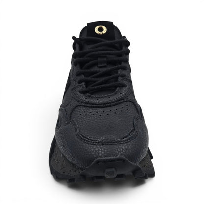 ELHANN.H NSJ358 XXXXX Unisex-Adult pelle nero