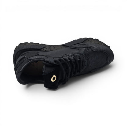 ELHANN.H NSJ358 XXXXX Unisex-Adult pelle nero