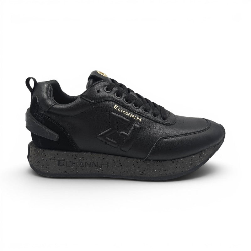 ELHANN.H SJ600NL BLACK BLACK XXXXX Unisex-Adult pelle nero