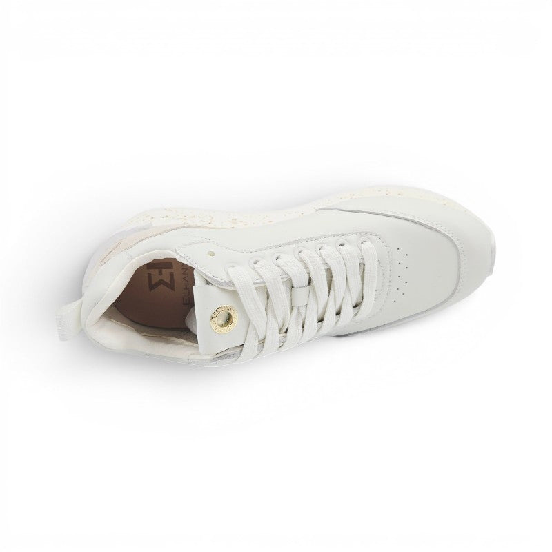 ELHANN.H SJ600NL WHITE WHITE XXXXX Unisex-Adult pelle bianco