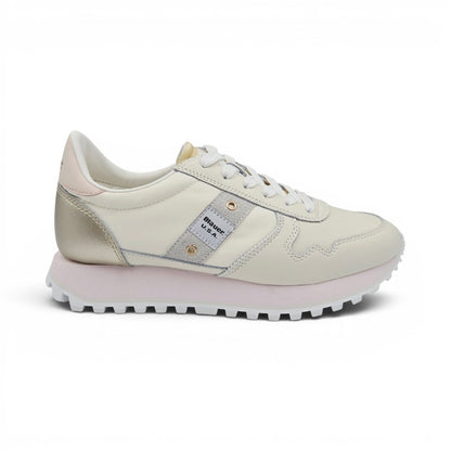BLAUER S4MILLEN01/LEM Sneaker Donna pelle bianco