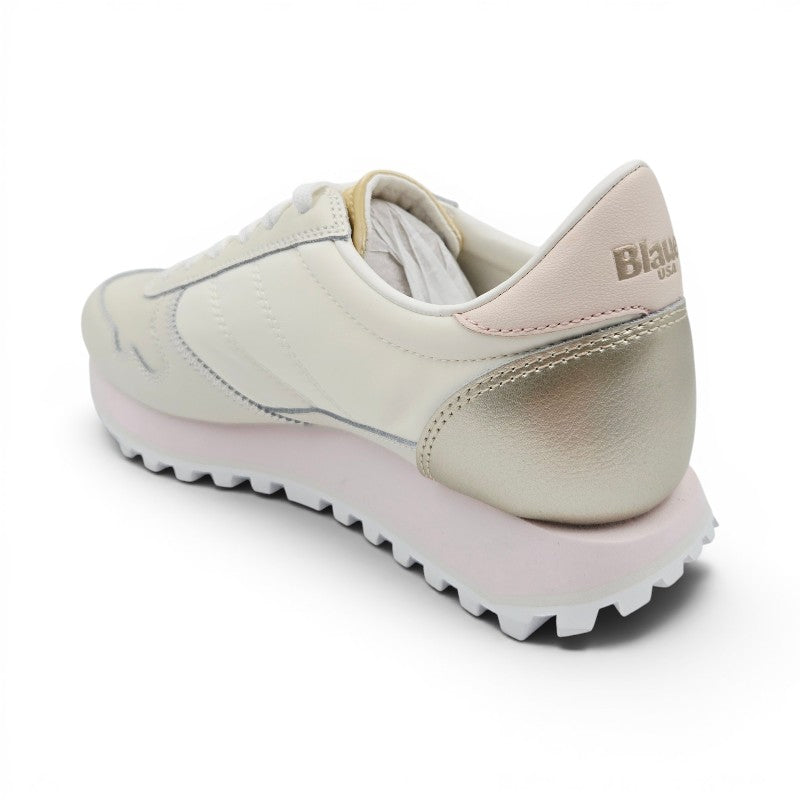 BLAUER S4MILLEN01/LEM Sneaker Donna pelle bianco