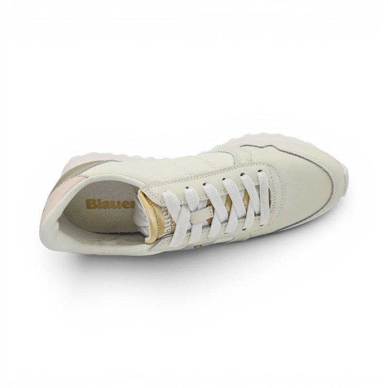 BLAUER S4MILLEN01/LEM Sneaker Donna pelle bianco