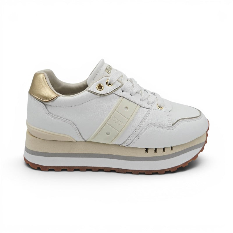 BLAUER S4EPPS01/LEA Sneaker Donna pelle bianco
