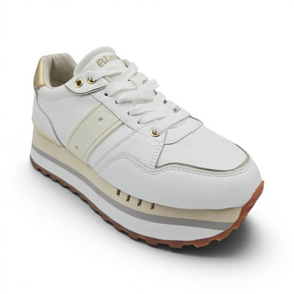BLAUER S4EPPS01/LEA Sneaker Donna pelle bianco