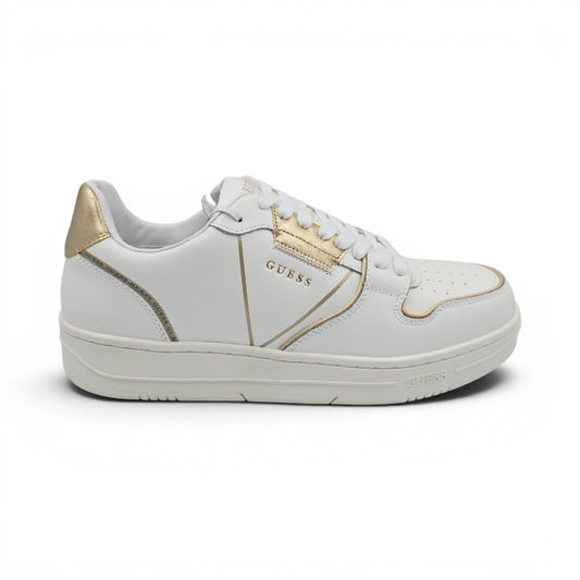 GUESS FM8ANCLEM12-WHITE Sneaker Uomo pelle bianco