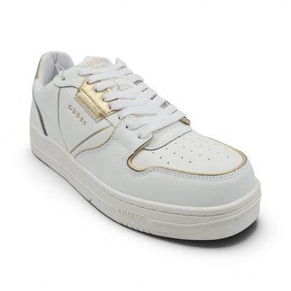 GUESS FM8ANCLEM12-WHITE Sneaker Uomo pelle bianco