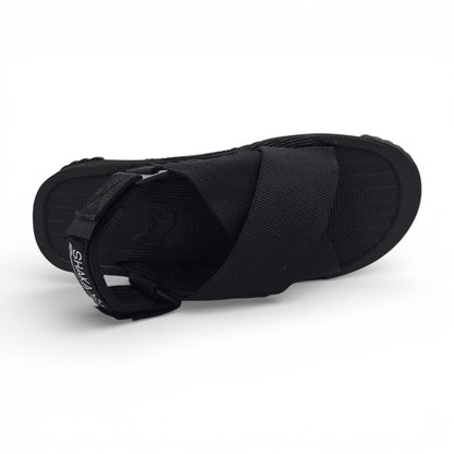 SHAKA FIESTA PLATFORM Sandali Donna tessuto nero