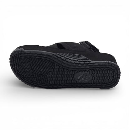 SHAKA FIESTA PLATFORM Sandali Donna tessuto nero