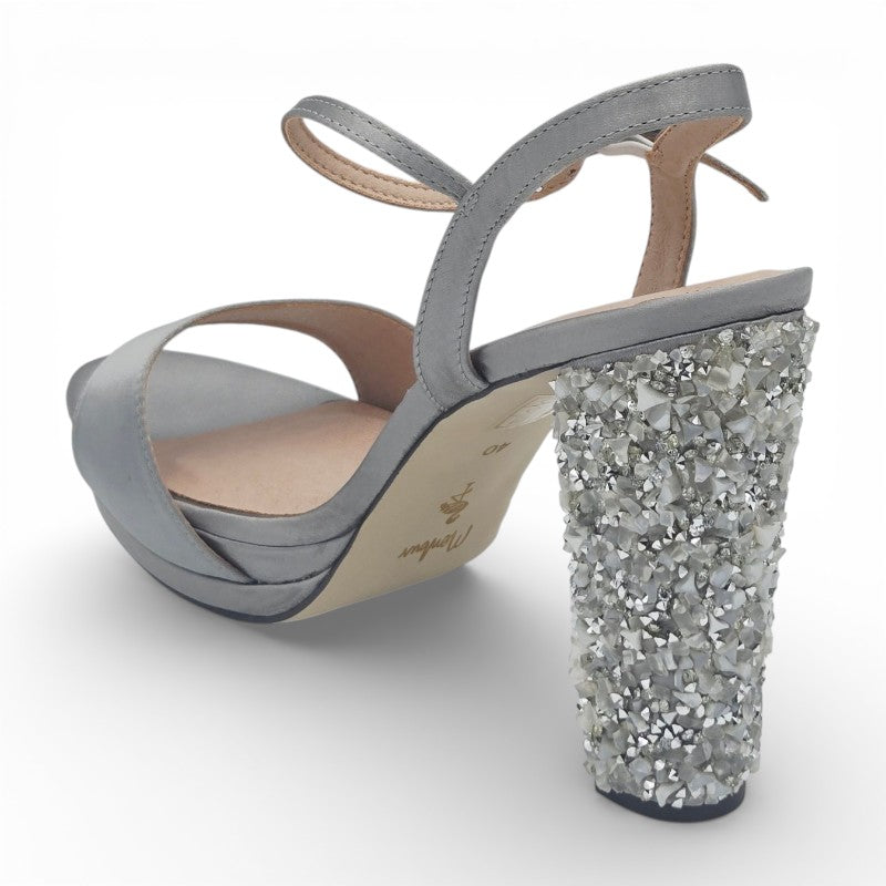 MENBUR R0279 0071 Sandali Donna raso grigio