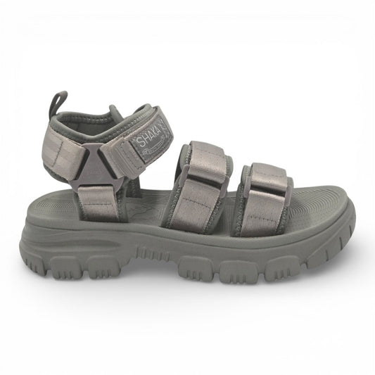 SHAKA NEO BUNGY Sandali Donna tessuto grigio