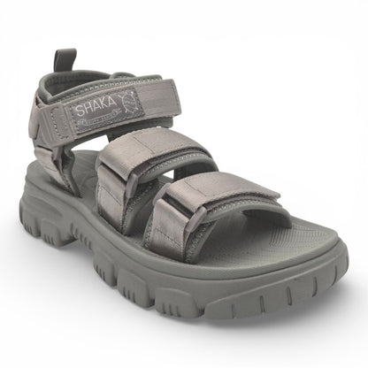 SHAKA NEO BUNGY Sandali Donna tessuto grigio