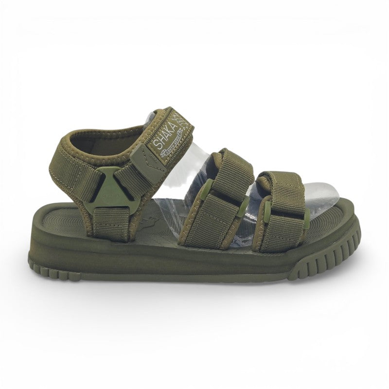 SHAKA NEO BUNGY Sandali Donna tessuto verde