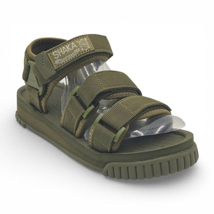 SHAKA NEO BUNGY Sandali Donna tessuto verde