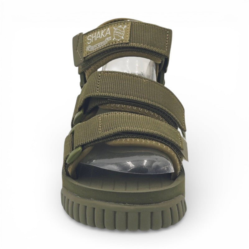 SHAKA NEO BUNGY Sandali Donna tessuto verde