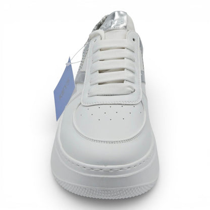 KEYS K-10525 Sneaker Donna pelle sintetica bianco
