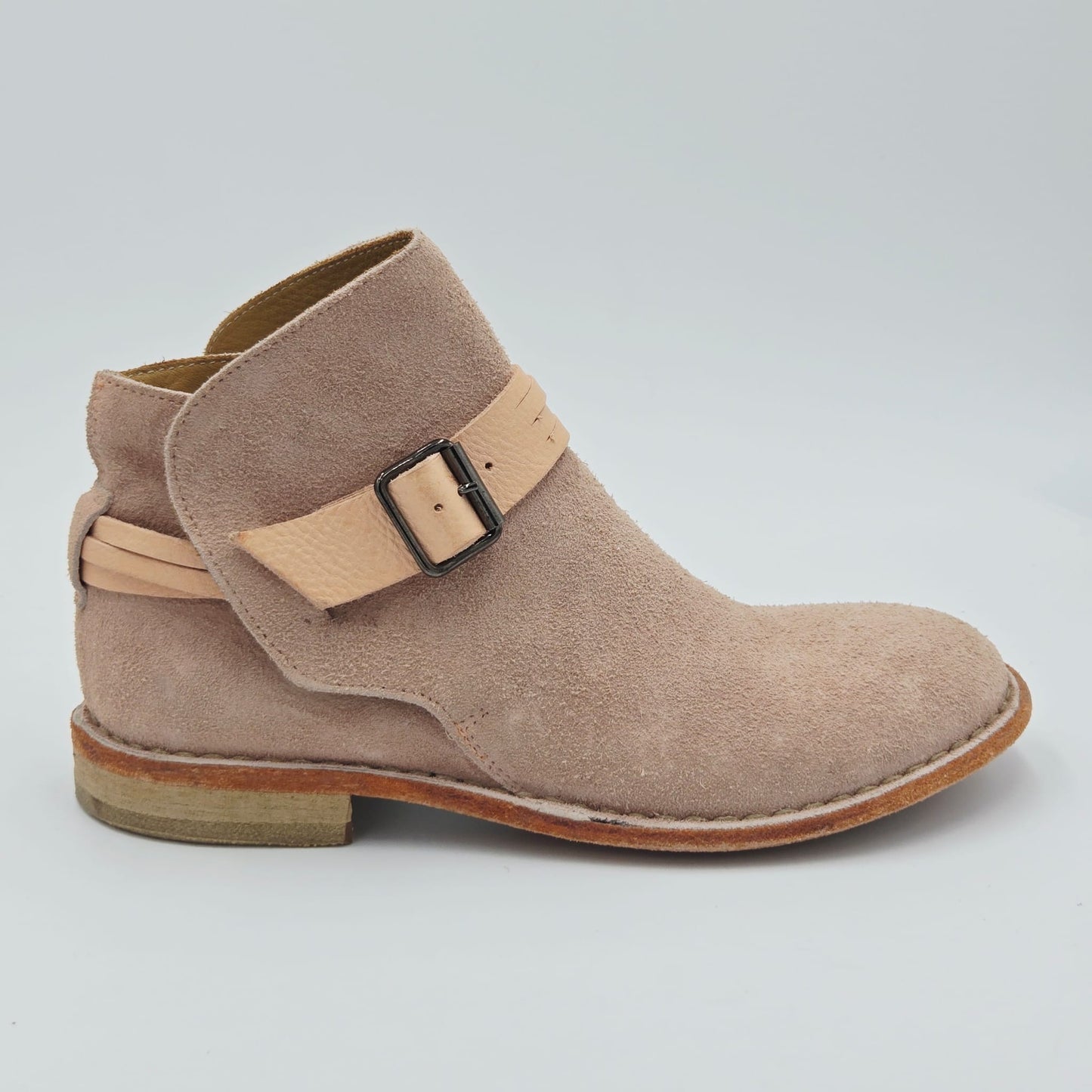 MOMA 30402B VINTAGE Stivaletti Donna pelle scamosciata rosa