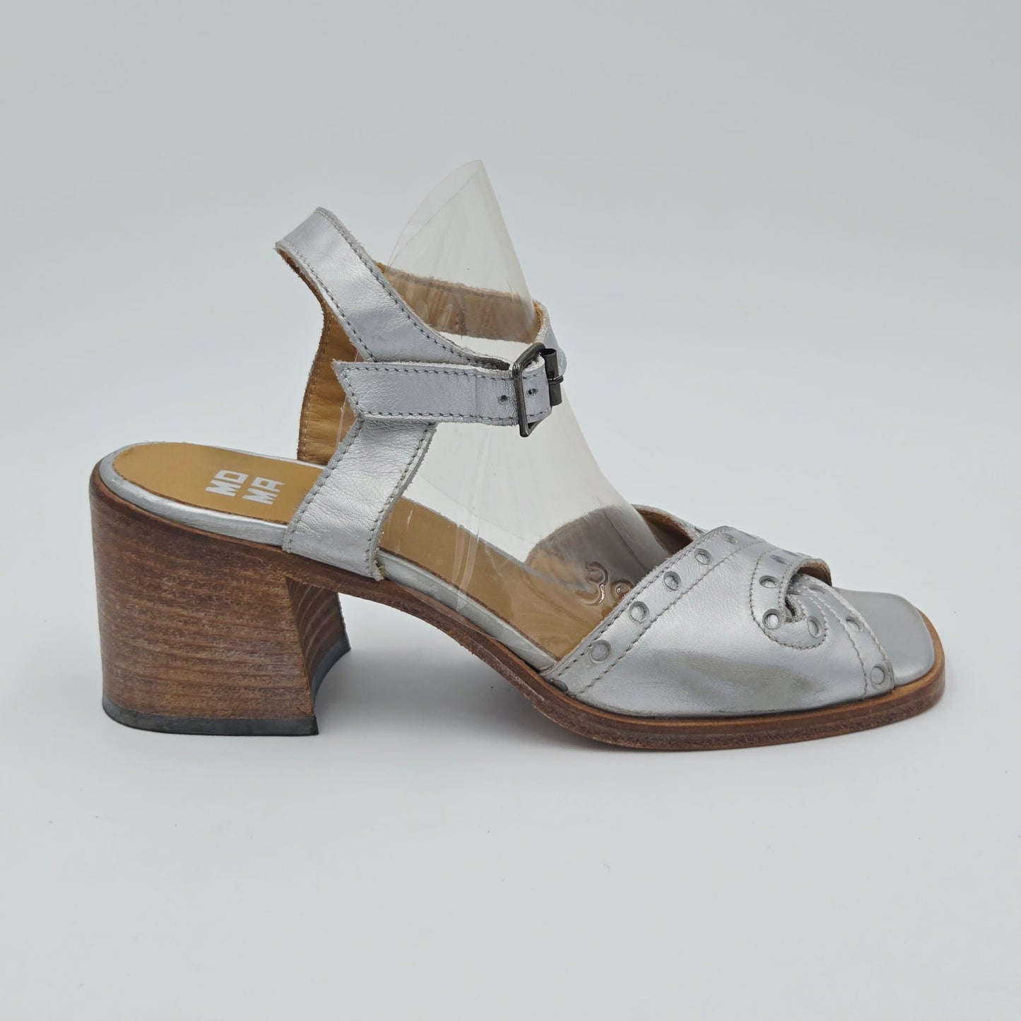 MOMA 46496G VINTAGE Sandali Donna pelle grigio