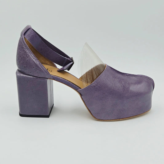 MOMA AGS445 Sandali Donna pelle viola