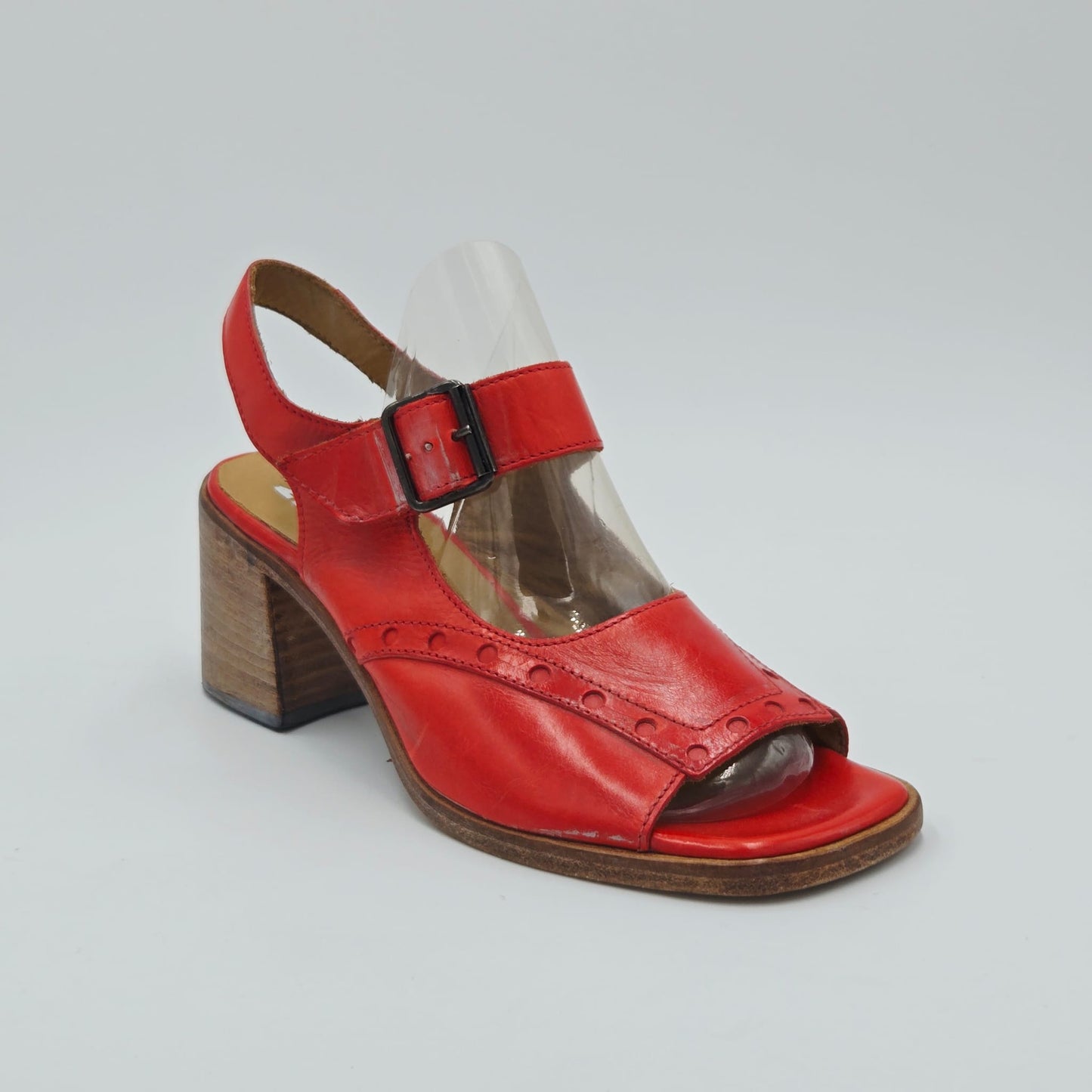 MOMA 46404G VINTAGE Sandali Donna pelle rosso