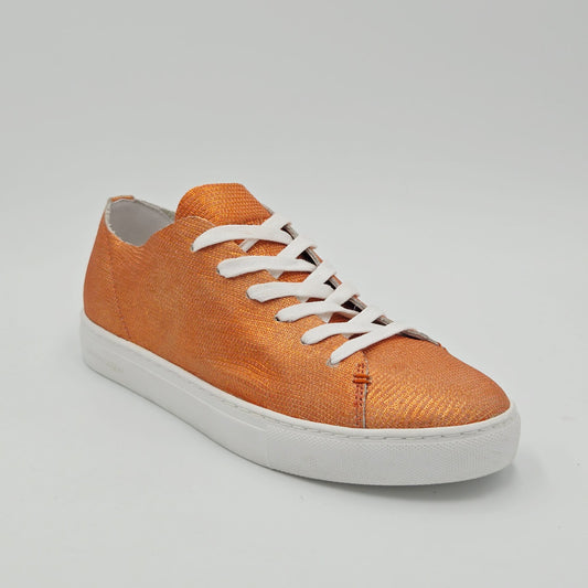 CRIME LONDON Sneaker Donna pelle arancione