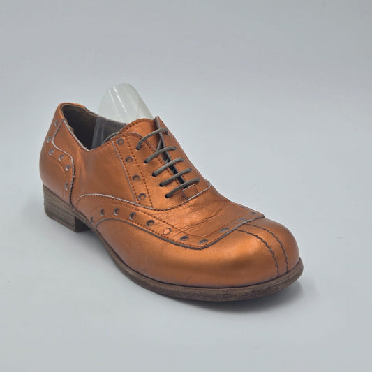 MOMA 45404A VINTAGE Scarpe Classiche Donna pelle arancione