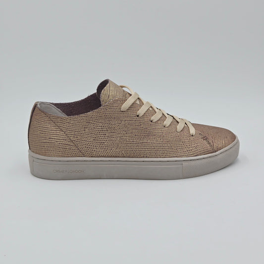 CRIME LONDON EXOTIC Sneaker Donna pelle beige