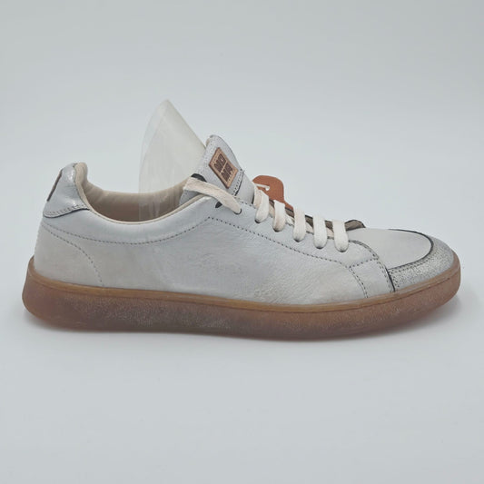 MOMA 49401A VINTAGE Sneaker Donna pelle argento