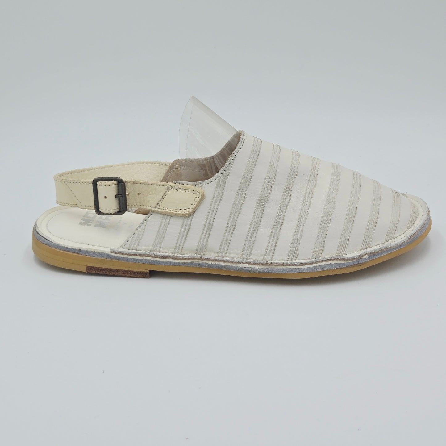 MOMA 36402G VINTAGE Sandali Donna pelle bianco