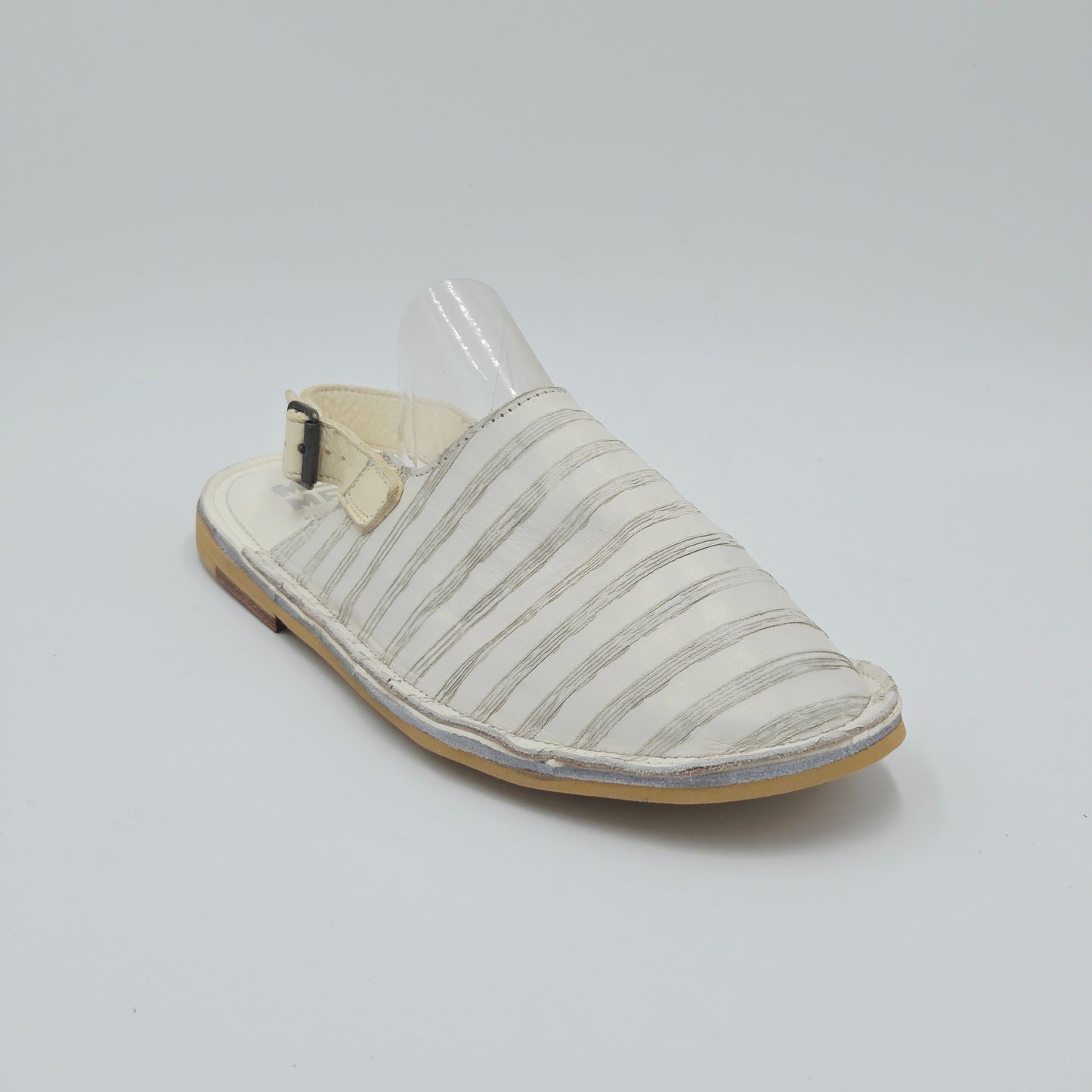 MOMA 36402G VINTAGE Sandali Donna pelle bianco