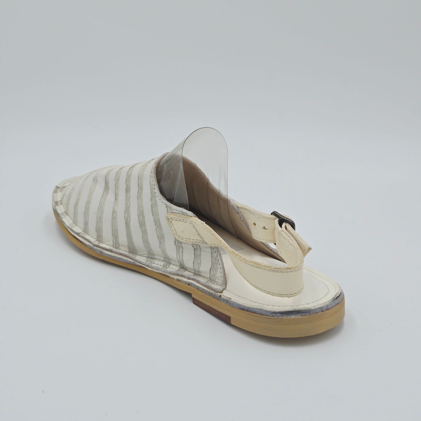 MOMA 36402G VINTAGE Sandali Donna pelle bianco