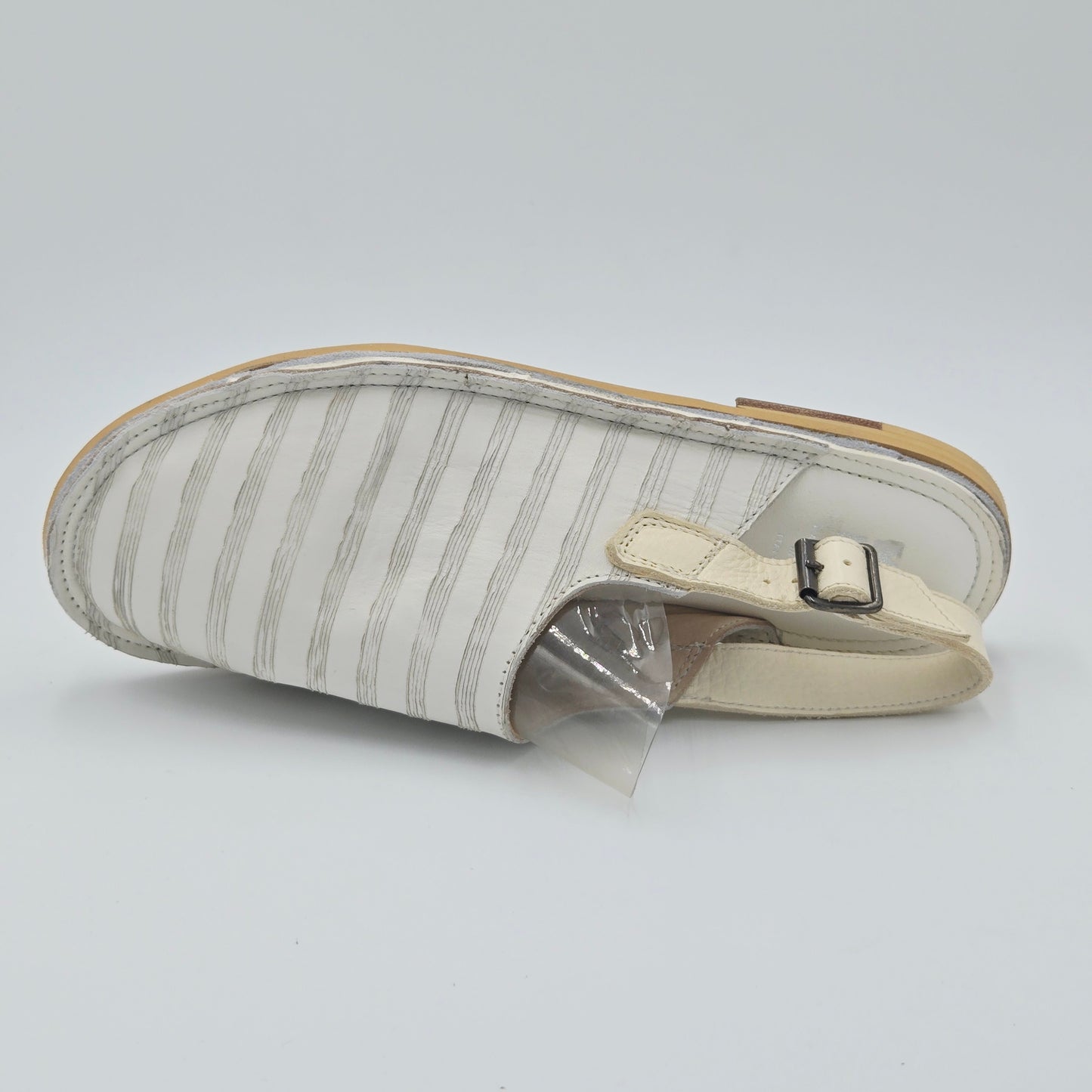 MOMA 36402G VINTAGE Sandali Donna pelle bianco