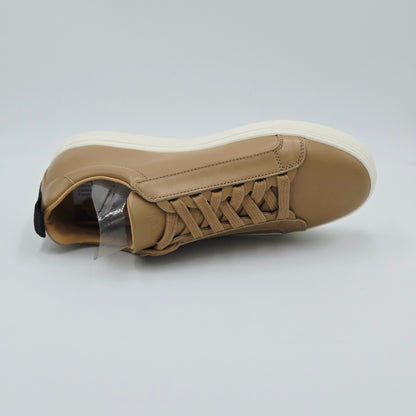 STOKTON Sneaker Donna pelle marrone